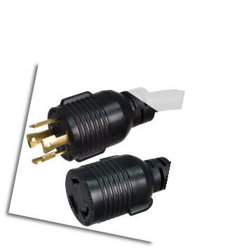 WINCO GENERATOR POWER CORD NEMA L14-30P to L6-30R - 30A, 10 AWG, 125/250V FREE SHIPPING WITH GENERATOR PURCHASE