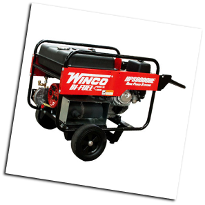 WINCO HPS9000VE Package Includes Wheel Kit 120V and 240V Tri-Fuel: LP, Gas, NG,Briggs & Stratton 16HP OHV Low Oil Shutdown-FREE SHIPPING