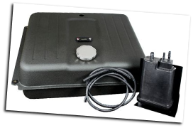 Winco Generators 19022-400 Fuel Tank Kit For use with EC18000VE and EC22000VE Emergen-C Vehicle Mounted Portable Generators Only; Includes 15 Gallon EPA Approved Steel Fuel Tank, Primer Bulb, Fuel Cap With Gauge, Carbon Canister, Fuel Line, Connectors, And