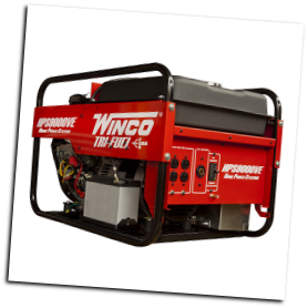 Winco HPS9000VE Tri-Fuel Generator w/ Electric Start B&S 16 HP Vanguard Engine Low Oil Alert/Shutdown 120 Volt Straight Blade (NEMA 5-20R) 4-20 amp 120/240 Volt Twist Lock (NEMA L14-30R) 1-30 amp EPA FREE SHIPPING