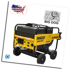 Winco WL18000VE Industrial Portable Generator W/ Electric Start 18,000 Maximum Watts 15,000 Continuous Watts,Briggs & Stratton Gasoline Engine Includes Wheeled Dolly Kit-Battery Free Shipping