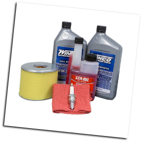 WINCO Maintenance Kit 16200-002 Includes Air Filter, Spark Plug, 2 QT Oil, Sta-Bil, Cloth