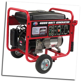 All Power APGG4000 4000W Portable Generator with Wheel Kit FREE SHIPPING (SKU: APGG4000)