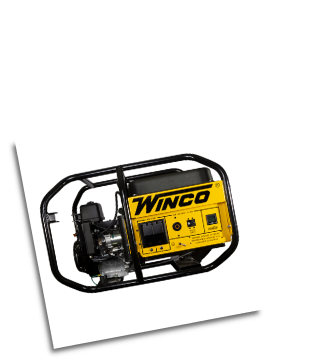 Winco W6000HE Electric Start w/ Honda GX340 Engine Automatic idle control •Gen Meter AVR •Fuel cap Multiple GFCI outlets CARB/CSA/EPA Free Lift Gate Shipping