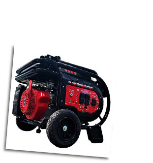 All Power 10000 Watt Dual Fuel GASOLINE/PROPANEELECTRIC START-Low engine oil alert--4x AC 120V outlets;1 x 120/240V twist-lock outlet;1x 12V DC- hour meter, maintenance free battery and flat free wheel kit-Fuel Gauge-FREE SHIPPING