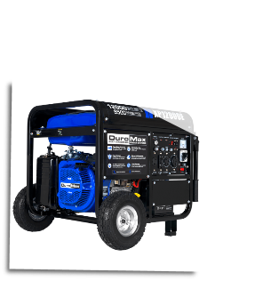 DuroMax XP12000E Gasoline-Elect start-12000 Watt 457cc18 HP Battery&Wheel kit-Included-Low oil shutoff-CARB/Caiif EPA CompliantFREE SHIPPING