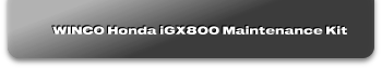 WINCO Honda iGX800 Maintenance Kit