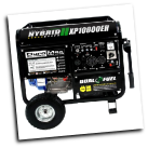 DuroMax XP10000EH 10000-Watt 18-Hp-Idle Voltage Selector-Control DUAL-FUEL--Gas-LP HYBRID  Electric Start-Battery,Wheel kit,Included120/240V 50A,Low Oil ShutoffCARB/Caiif EPA Compliant,FREE SHIPPING (SKU: DuroMax XP10000EH CARB/Caiif EPA Compliant)