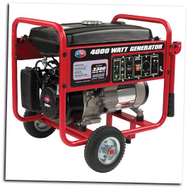 All Power APGG4000 4000W Portable Generator with Wheel Kit FREE SHIPPING