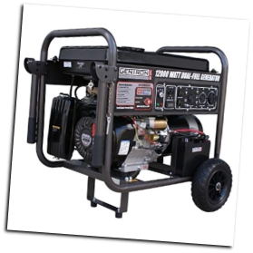 Gentron 12000W Portable Gas/Propane Dual Fuel Generator with Electric Start, GG12000GL-FREE SHPPING