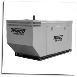 WINCO DR12I4 STANDBY DIESEL 12,500W Isuzu 3CE1 engine AVR,Battery Charger FREE SHIPPING