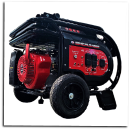 All Power 10000 Watt Dual Fuel GASOLINE/PROPANEELECTRIC START-Low engine oil alert--4x AC 120V outlets;1 x 120/240V twist-lock outlet;1x 12V DC- hour meter, maintenance free battery and flat free wheel kit-Fuel Gauge-FREE SHIPPING (SKU: All Power 10000 Watt Dual Fuel Gasoline/Propane)