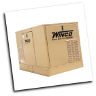 Winco ULPSS20B2W 1ph Air Cooled 20 kW Standby Generator Briggs & Stratton Vanguard Engine Sure Flow Cooling System DSE 3110 Digital Controller Prime Power Ready FREE SHIPPING (SKU: Winco PSS20 WC-16400-045)